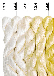 сет из 5-ти шелковых нитей №32, шелковые нитки