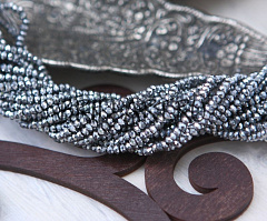 рондели 1х2 мм "серебро", рондели