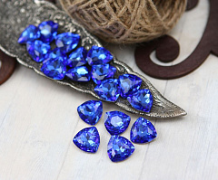 триллиант 12 мм "сапфир" премиум, триллиант (trilliant)